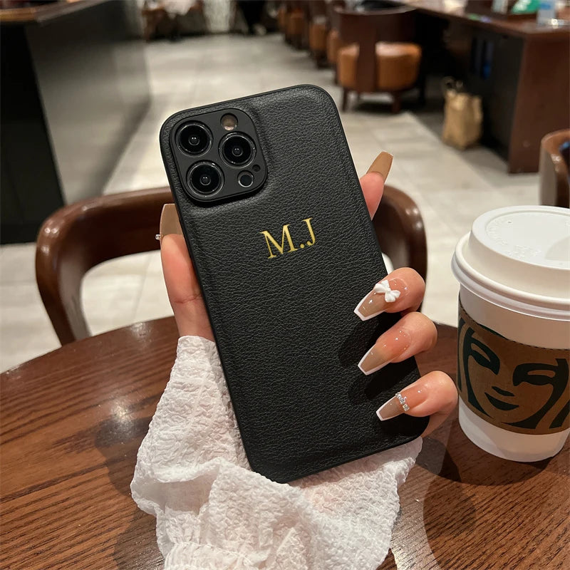 Phone case for iPhone 15 14 13 Pro Max with customizable name