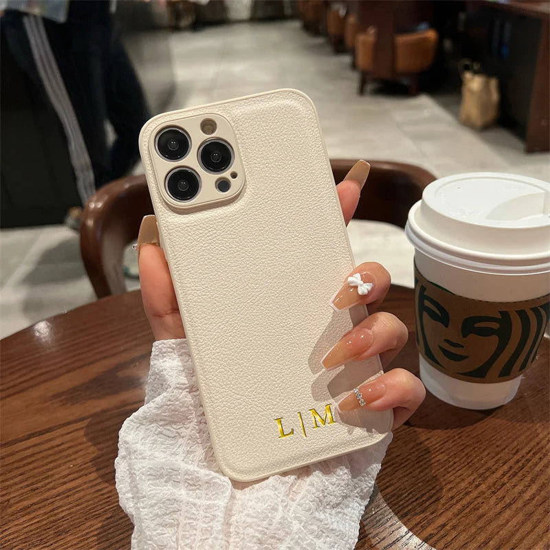 Phone case for iPhone 15 14 13 Pro Max with customizable name