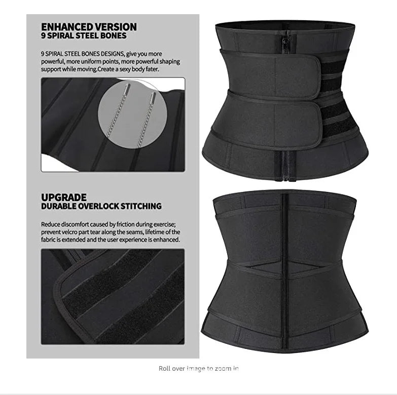 Waist Trainer with velcro strap