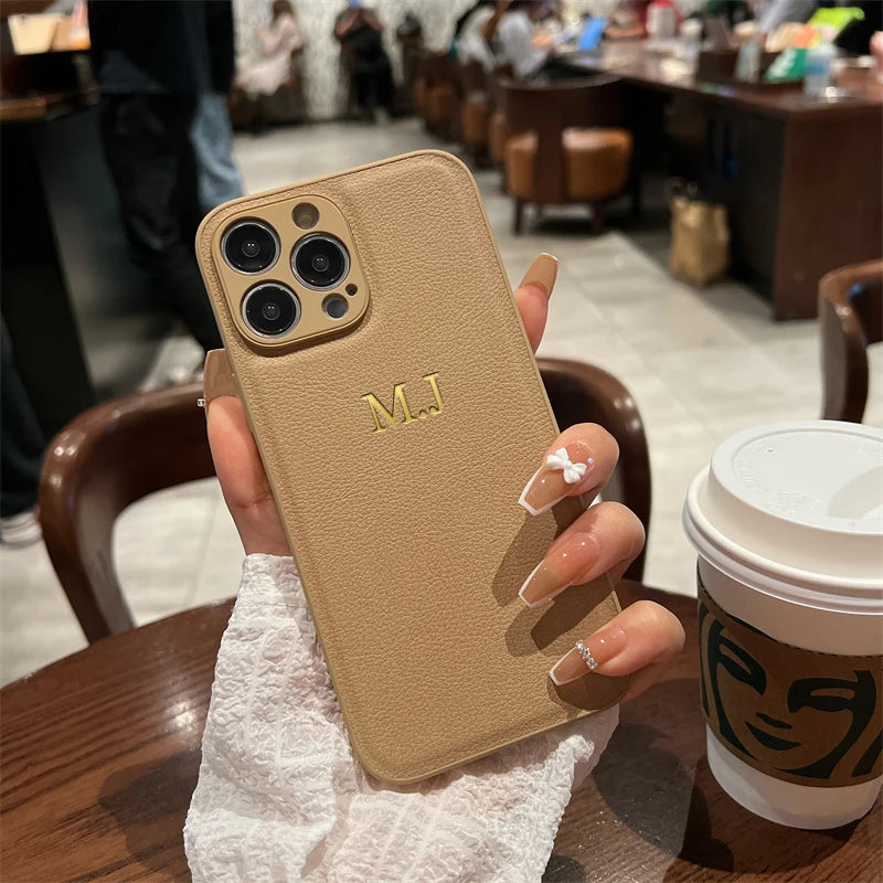 Phone case for iPhone 15 14 13 Pro Max with customizable name