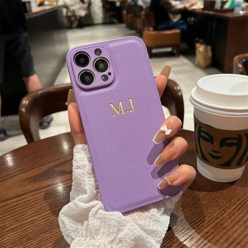 Phone case for iPhone 15 14 13 Pro Max with customizable name