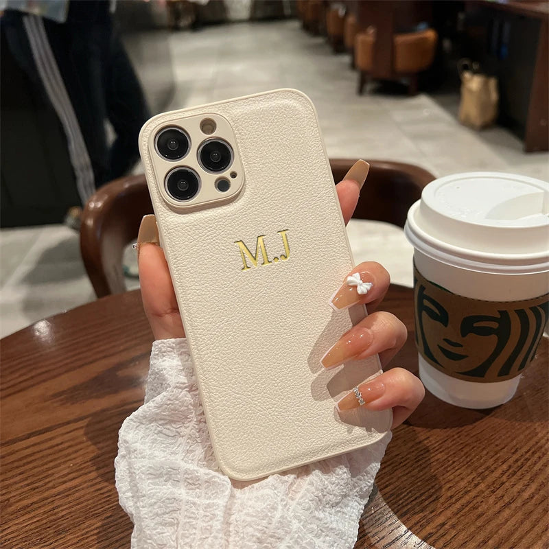 Phone case for iPhone 15 14 13 Pro Max with customizable name