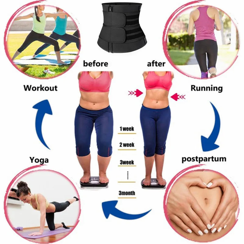 Waist Trainer — Snatch, Sweat & Sculpt! 🔥(1pc)